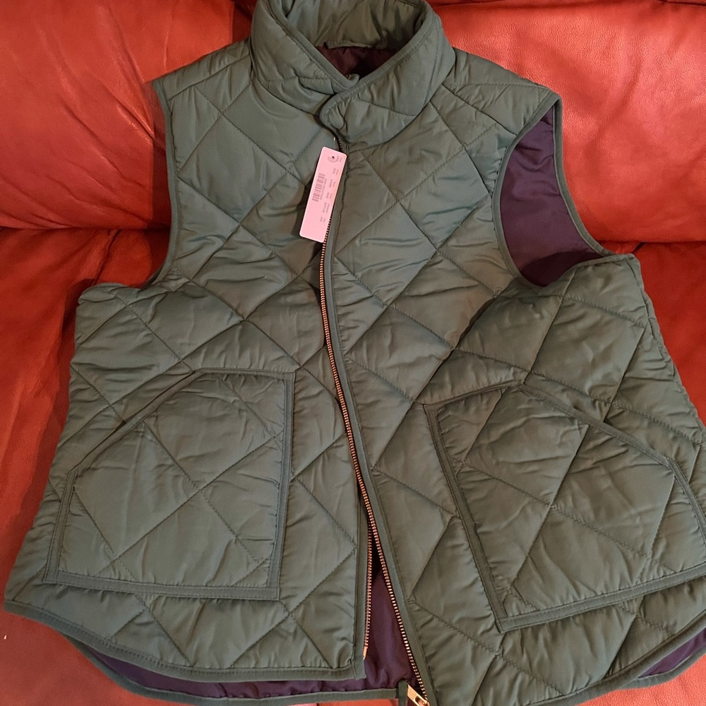 J. Crew Quilted Vest